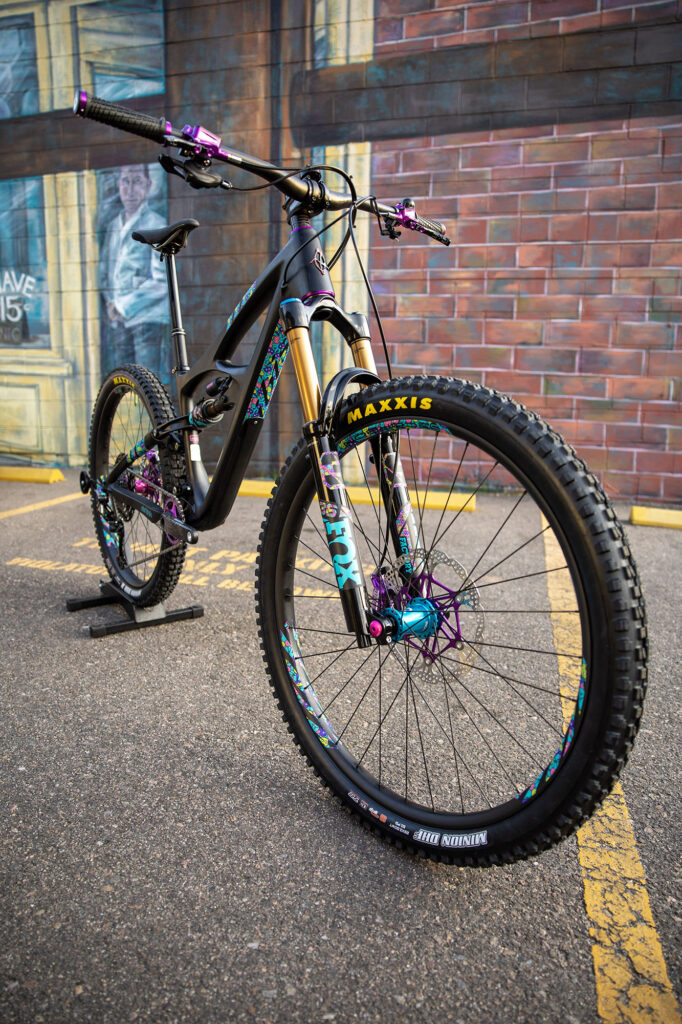 Custom bike build at base camp cyclery in denver colorado